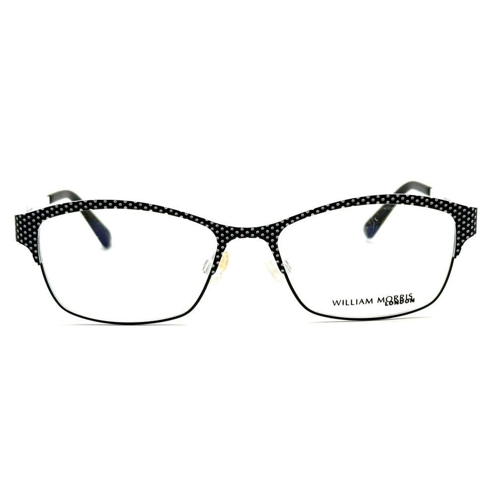 WILLIAM MORRIS 4131 BLACK/WHITE EYEGLASSES SUNGLASSES FRAMES 51-17-138